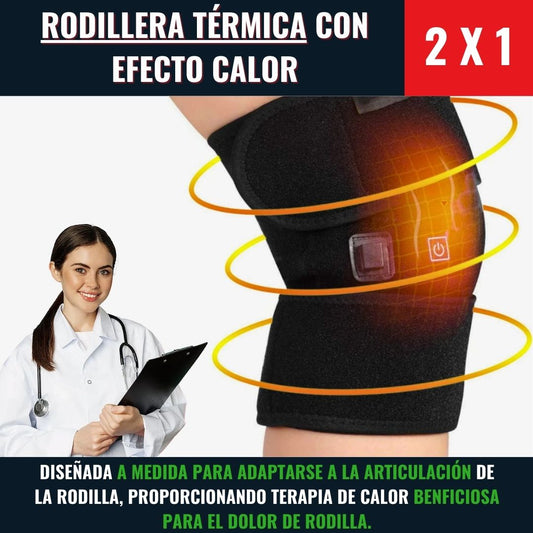 PACK 2X1: Rodilleras Eléctricas Ajustables con Terapia de Calor